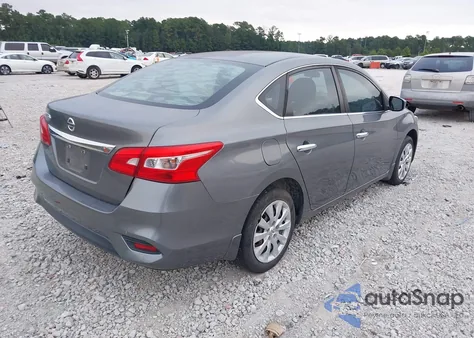2017 Nissan Sentra S from USA, damaged, VIN 3N1AB7AP5HY374188